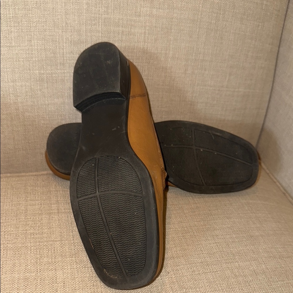 Naturalizer Tan Leather Tassel Loafers 9.5 - Picture 4 of 4